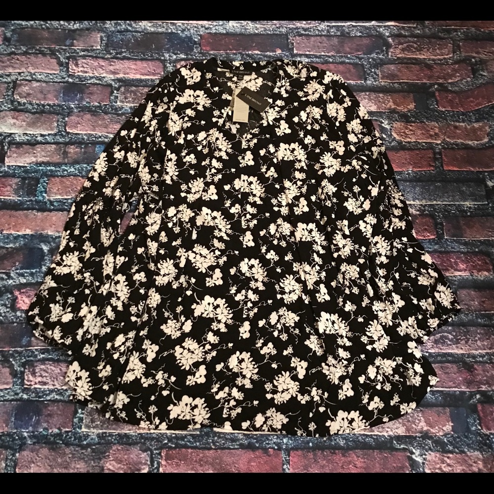 NWT Oversized Floral Lane Bryant Top